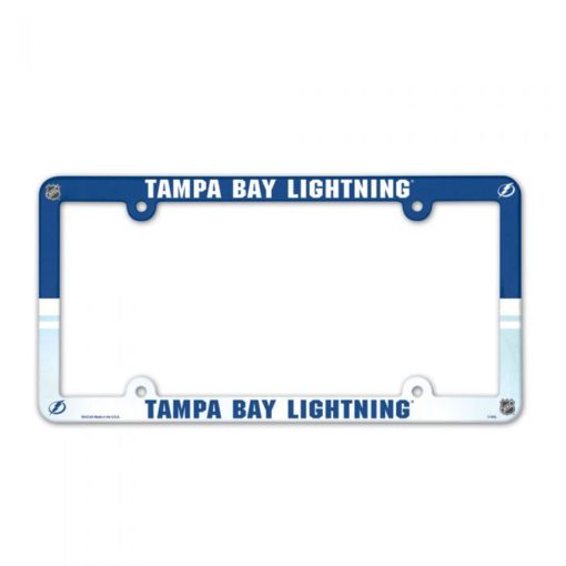 Tampa Bay Lightning License Plate Frame Full Color