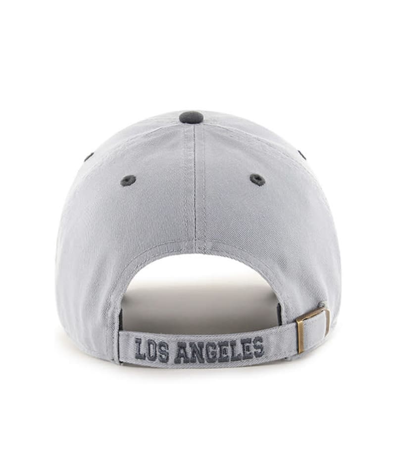 Los Angeles Dodgers 47 Brand Gray Storm Ice Clean Up Adjustable Hat ...