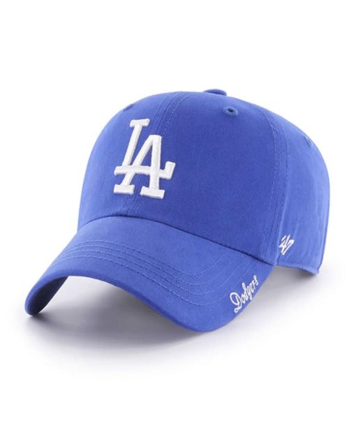 Los Angeles Dodgers Women's 47 Brand Blue Miata Clean Up Adjustable Hat