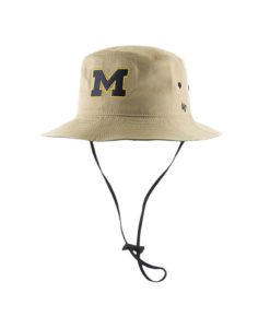 Michigan Wolverines 47 Brand Khaki Kirby Bucket Hat