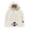 Iowa State Cyclones Women's 47 Brand White Cream Meeko Cuff Knit Hat