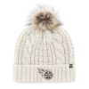 Tennessee Titans Women's 47 Brand White Cream Meeko Cuff Knit Hat