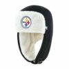 Pittsburgh Steelers 47 Brand Black Trapper Knit Winter Hat