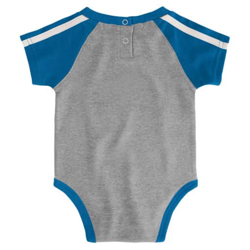 Detroit Lions Baby Gray 3 Piece Creeper Set - Image 4