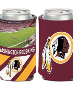 Washington Football Classic 12 oz Football Field Maroon Can Cooler Holder