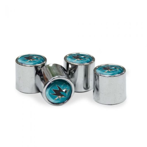 San Jose Sharks Tire Valve Stem Caps