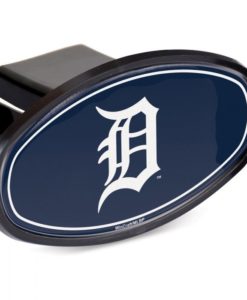 Detroit Tigers Oval Trailer Hitch Cover - Plastic