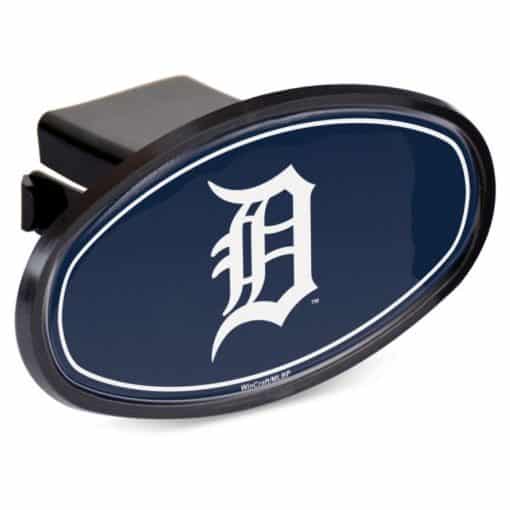 Detroit Tigers Oval Trailer Hitch Cover - Plastic