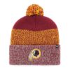 Washington Football Classic Cardinal Static Cuff Knit Hat