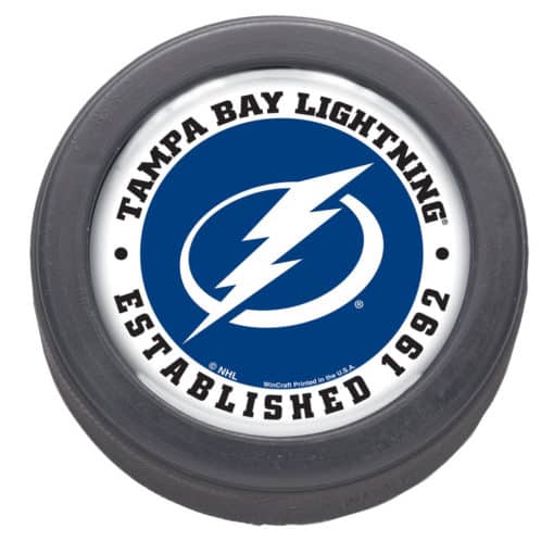 Tampa Bay Lightning Hockey Puck