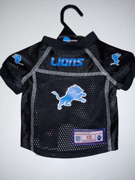 Detroit Lions Black Dog Jersey