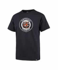 Detroit Tigers KIDS 47 Brand Navy Cooperstown T-Shirt Tee
