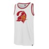 Tampa Bay Buccaneers Men's 47 Brand Classic White Wash Tank Top