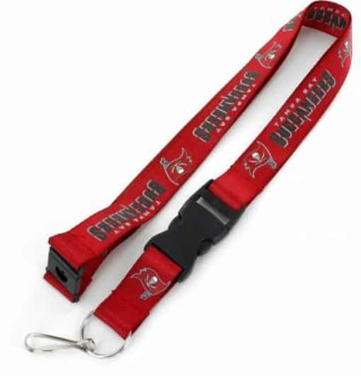 Tampa Bay Buccaneers Red Lanyard