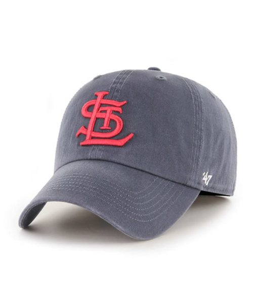 St. Louis Cardinals 47 Brand Cooperstown Vintage Navy Franchise Fitted Hat