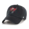 Tampa Bay Buccaneers 47 Brand Black Clean Up Adjustable Hat