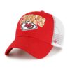 Kansas City Chiefs Women's 47 Brand Red Sparkaloosa Mesh Snapback Hat