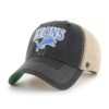 Detroit Lions 47 Brand Vintage Black Tuscaloosa Mesh Snapback Hat