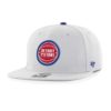Detroit Pistons 47 Brand Gray Boreland Snapback Hat