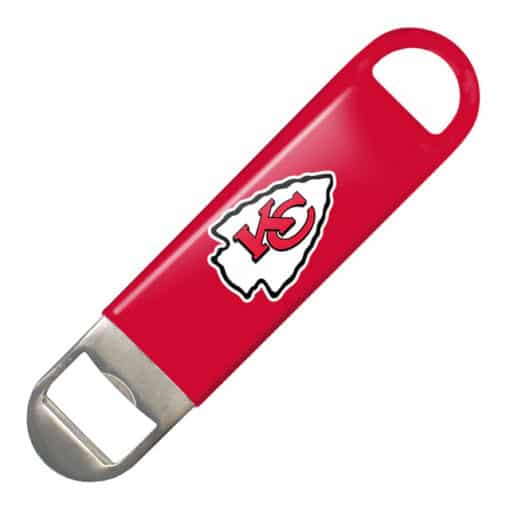 Kansas City Chiefs Metal Vinyl Covered Bottle Opener