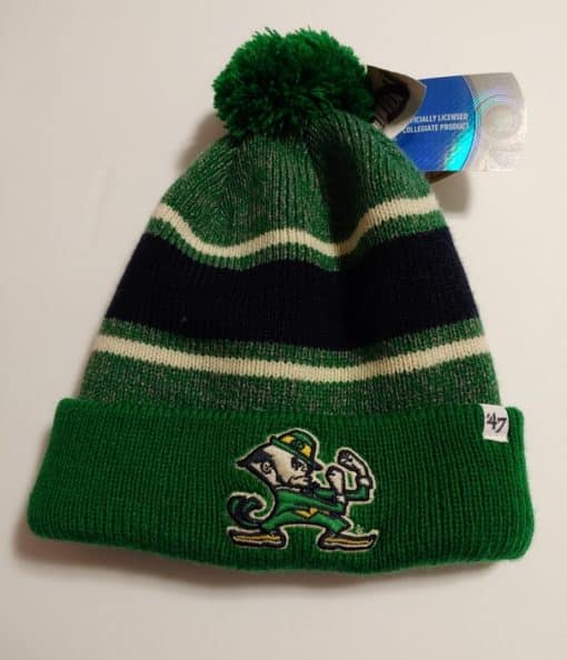 Notre Dame Fighting Irish Fairfax Cuff Knit Green 47 Brand Hat