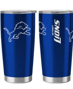 Detroit Lions Ultra Blue 20 oz Travel Tumbler