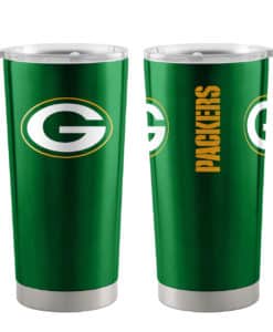 Green Bay Packers Ultra Green 20 oz Travel Tumbler