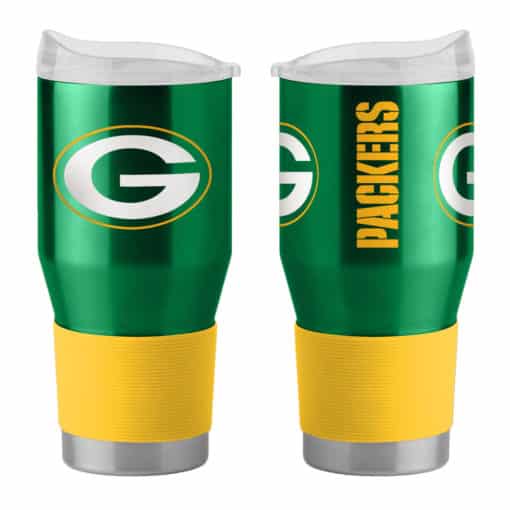 Green Bay Packers Ultra Twist Green 24 oz Travel Tumbler