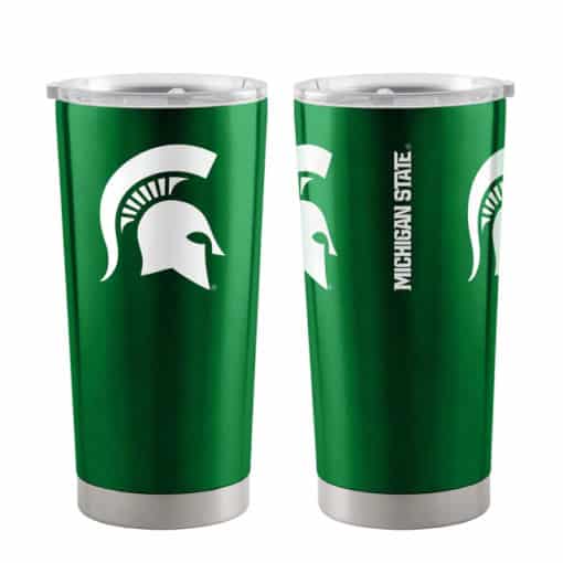 Michigan State Spartans Ultra Green 20 oz Travel Tumbler