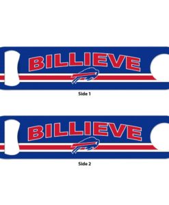 Buffalo Bills Blue Metal Bottle Opener 2-Sided