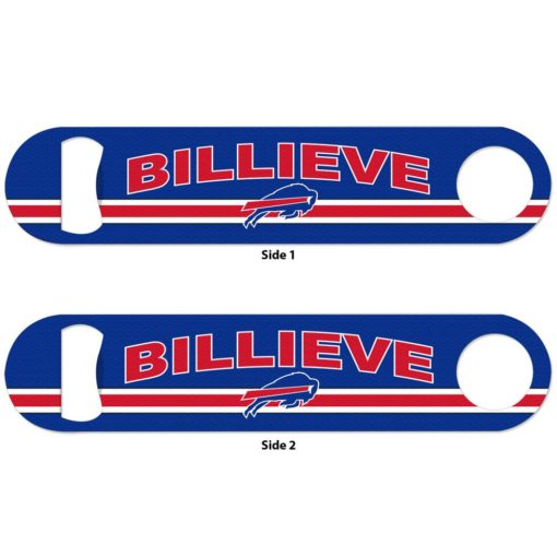 Buffalo Bills Blue Metal Bottle Opener 2-Sided