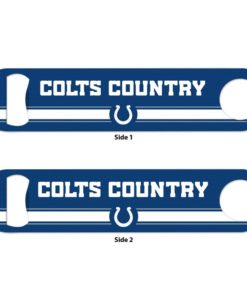 Indianapolis Colts Blue Metal Bottle Opener 2-Sided