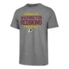 Washington Football Classic Men's 47 Brand Vintage Gray T-Shirt Tee