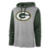 Green Bay Packers Men's 47 Brand Slate Gray Club Pullover Hoodie