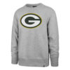 Green Bay Packers Men's Gray 47 Brand Crew Long Sleeve Pullover