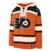 Philadelphia Flyers Men's 47 Brand Vintage Orange Pullover Jersey Hoodie