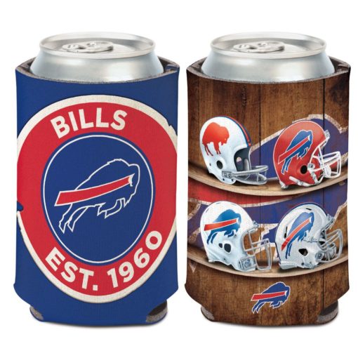 Buffalo Bills 12 oz Evolution Blue Can Cooler Holder