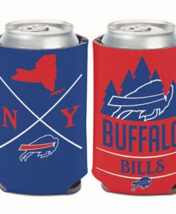 Buffalo Bills 12 oz Hipster Blue Can Cooler Holder