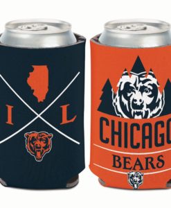 Chicago Bears 12 oz Hipster Orange Can Cooler Holder