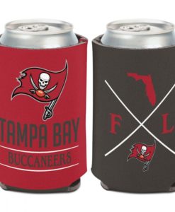 Tampa Bay Buccaneers 12 oz Hipster Red Can Cooler Holder