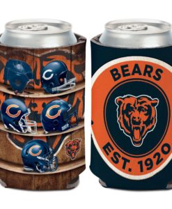 Chicago Bears 12 oz Evolution Black Can Cooler Holder