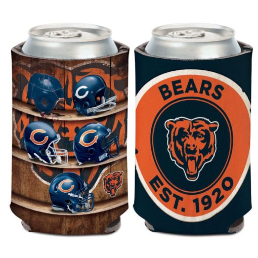 Chicago Bears 12 oz Evolution Black Can Cooler Holder