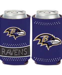 Baltimore Ravens 12 oz Bling Purple Can Cooler Holder