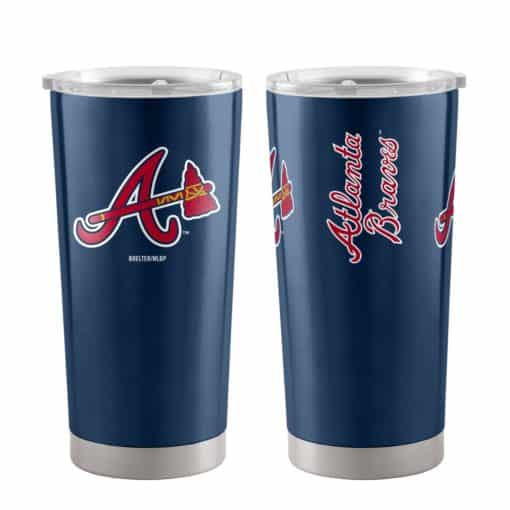 Atlanta Braves Ultra Blue 20 oz Travel Tumbler