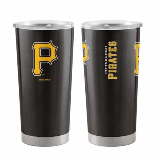 Pittsburgh Pirates Ultra Black 20 oz Travel Tumbler