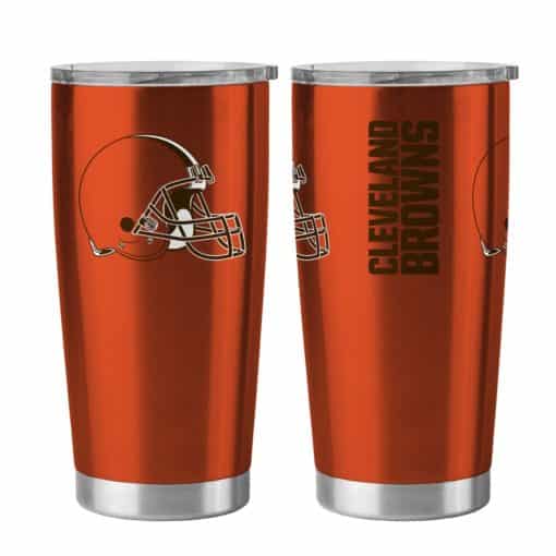 Cleveland Browns Ultra Orange 20 oz Travel Tumbler