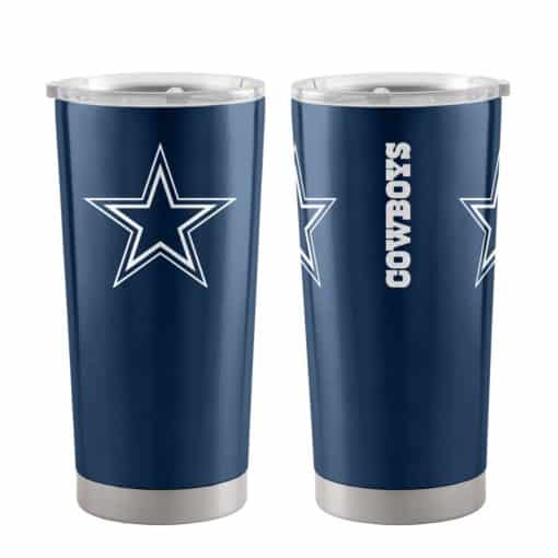 Dallas Cowboys Ultra Blue 20 oz Travel Tumbler