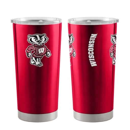 Wisconsin Badgers Ultra Red 20 oz Travel Tumbler