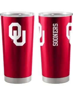 Oklahoma Sooners Ultra Red 20 oz Travel Tumbler