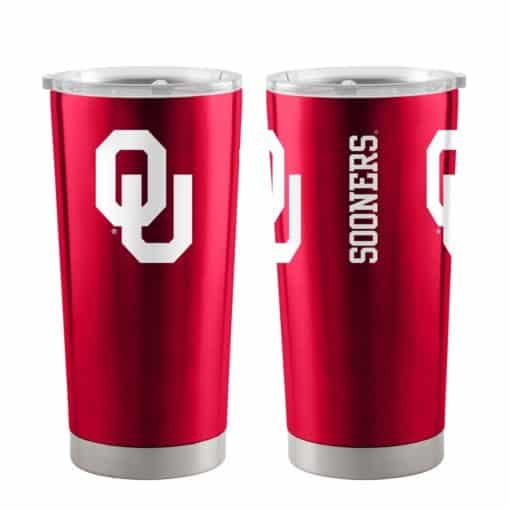 Oklahoma Sooners Ultra Red 20 oz Travel Tumbler